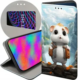 etui-z-klapka-do-motorola-one-wzory-chomiki-szynszyle-myszowate-futeral