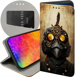 etui-z-klapka-do-xiaomi-redmi-10a-wzory-steampunk-maszyny-laboratoria-case