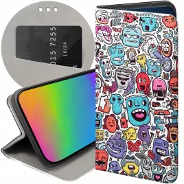 etui-do-motorola-moto-g60-wzory-doodle-zwierzeta