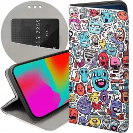 etui-do-samsung-galaxy-m51-wzory-doodle-zwierzeta