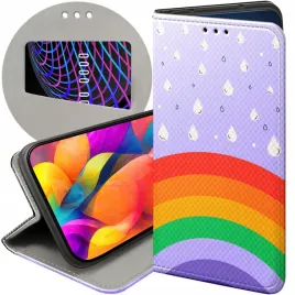 etui-z-klapka-do-motorola-one-wzory-tecza-rainbow-futeral-pokrowiec-case