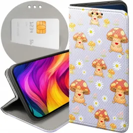 etui-z-klapka-do-xiaomi-redmi-9-wzory-grzyby-grzybki-futeral-pokrowiec-case