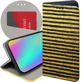 etui-z-klapka-do-xiaomi-redmi-9-wzory-zloto-gold-rich-futeral-pokrowiec