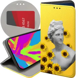 etui-do-huawei-p9-wzory-zolte-sloneczne-yellow
