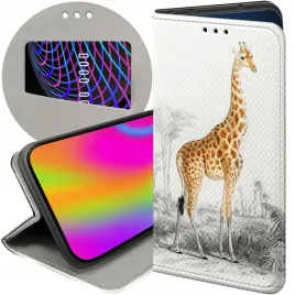 etui-z-klapka-do-huawei-p20-pro-wzory-zyrafa-smieszne-sawanna-futeral-case