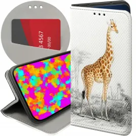 etui-z-klapka-do-xiaomi-redmi-9-wzory-zyrafa-smieszne-sawanna-futeral-case