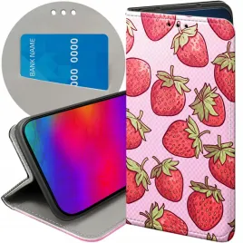 etui-z-klapka-do-xiaomi-redmi-9-wzory-truskawki-poziomki-owoce-futeral-case
