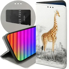 etui-z-klapka-do-lg-x-power-2-wzory-zyrafa-futeral
