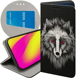 etui-z-klapka-do-xiaomi-redmi-10a-wzory-wilk-wilkolak-wolf-wilczyca-futeral