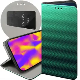 etui-z-klapka-do-huawei-p9-wzory-zielone-green