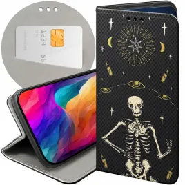etui-z-klapka-do-motorola-moto-g60-wzory-czaszka