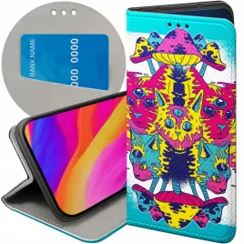 etui-z-klapka-do-motorola-one-wzory-psycho-lsd-psychodelic-grzybki-futeral