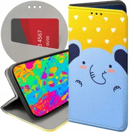 etui-z-klapka-do-samsung-galaxy-a6-2018-wzory-slon-slonie-sloniki-futeral