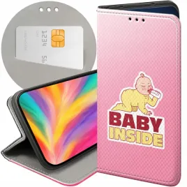 etui-z-klapka-do-motorola-one-wzory-ciazowe-pregnant-baby-shower-futeral