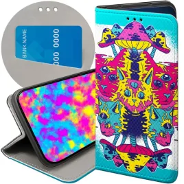 etui-z-klapka-do-xiaomi-redmi-9-wzory-psycho-lsd-psychodelic-grzybki-case