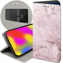 etui-z-klapka-do-motorola-one-wzory-rozowe-golden-rose-pudrowy-roz-futeral
