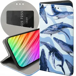 etui-z-klapka-do-motorola-one-wzory-morze-fale-woda-aqua-futeral-pokrowiec