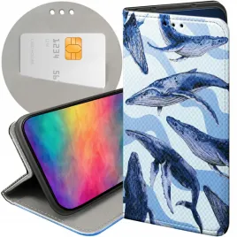 etui-z-klapka-do-oppo-find-x5-wzory-morze-fale-woda-aqua-futeral-pokrowiec