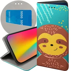 etui-z-klapka-do-huawei-p9-wzory-leniwiec-futeral