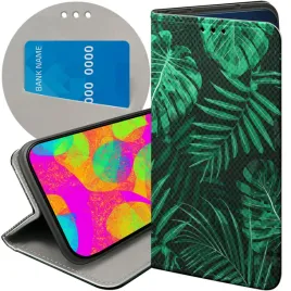 etui-z-klapka-do-huawei-p9-wzory-liscie-futeral