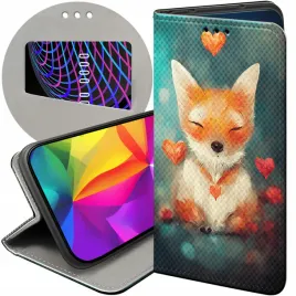 etui-z-klapka-do-huawei-p9-wzory-liski-futeral