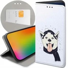 etui-do-samsung-galaxy-m51-wzory-husky-psy-futeral