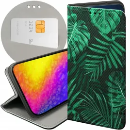 etui-z-klapka-do-motorola-moto-g60-wzory-liscie