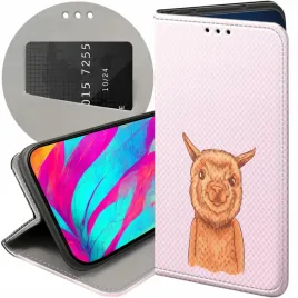 etui-z-klapka-do-huawei-p9-wzory-lama-futeral-case
