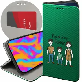 etui-z-klapka-do-huawei-p9-wzory-rodzina-familia
