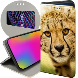 etui-z-klapka-do-motorola-one-wzory-gepard-cetki-panterka-futeral-pokrowiec