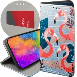 etui-z-klapka-do-xiaomi-redmi-9-wzory-flaming-flamingi-ptaki-futeral-case