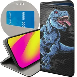 etui-z-klapka-do-lg-x-power-2-wzory-dinozaury-case