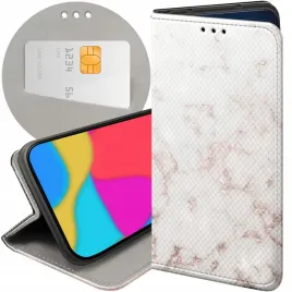 etui-z-klapka-do-motorola-moto-g32-wzory-biale-kamien-ksztalty-futeral