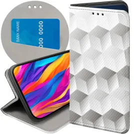 etui-z-klapka-do-xiaomi-redmi-10a-wzory-3d-geometryczne-iluzja-futeral