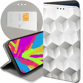 etui-z-klapka-do-huawei-y7-2019-wzory-3d-geometryczne-iluzja-futeral-case