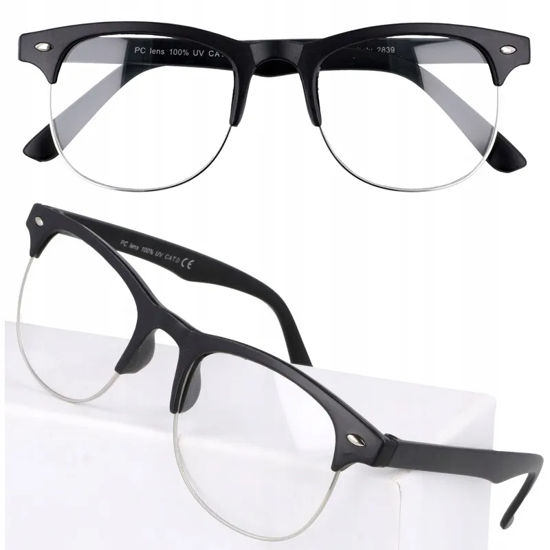 okulary-zerowki-nerdy-kujonki-stan-nowy