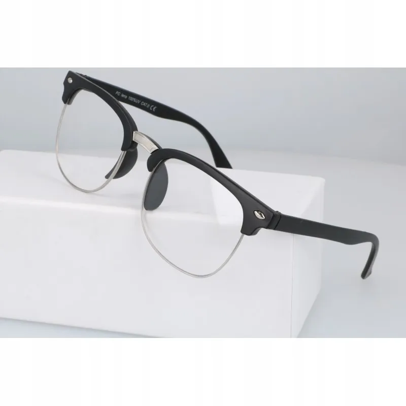 okulary-zerowki-nerdy-kujonki-czarne-stan-nowy