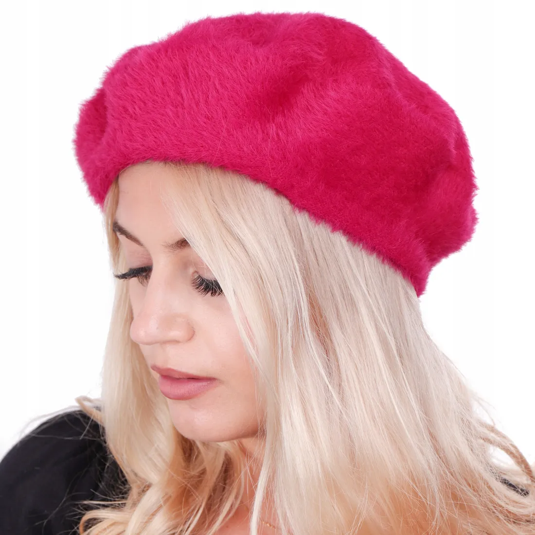 beret-damski-alpaka-stan-nowy