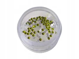 cyrkonie-do-paznokci-kolorowe-ss3-olivine-100szt