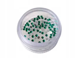 cyrkonie-do-paznokci-kolorowe-ss3-emerald-100szt