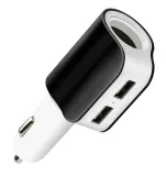 ladowarka-samochodowa-do-telefonu-3-1a-2xusb-czarno-biala-pls24d