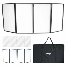 parawan-ekran-screen-dj-kompaktowy-zestaw-przenosny-4-elementy-biale-etui