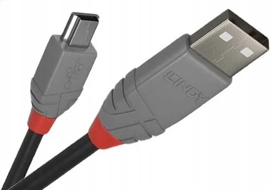 kabel-usb-2-0-typ-a-mini-b-lindy-36723-2m-anthra