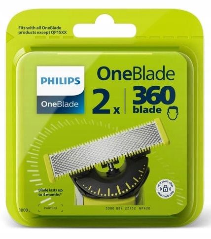 ﻿OSTRZA PHILIPS ONEBLADE 360 ORYGINALNE OSTRZE NOŻYK GŁOWICA GOLARKA PRO