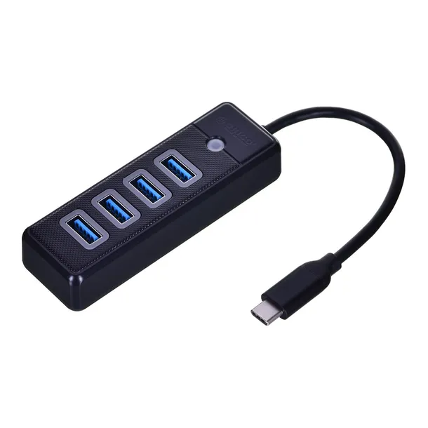 adapter-hub-usb-c-do-4xusb-3-0-orico-5gbps-15cm-kod-producenta-pw4u-c3-015-bk-ep
