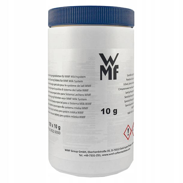 ﻿Tabletki czyszczące układ mleczny do ekspresów WMF 100 x 10 g