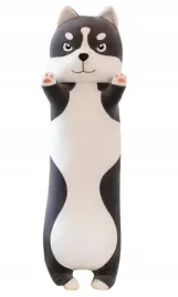 dlugi-czarny-pies-husky-poduszka-maskotka-dla-dzieci-pluszak-90-cm