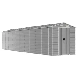 szopa-ogrodowa-jasnoszara-191x895x198-cm-ocynkowana-stal