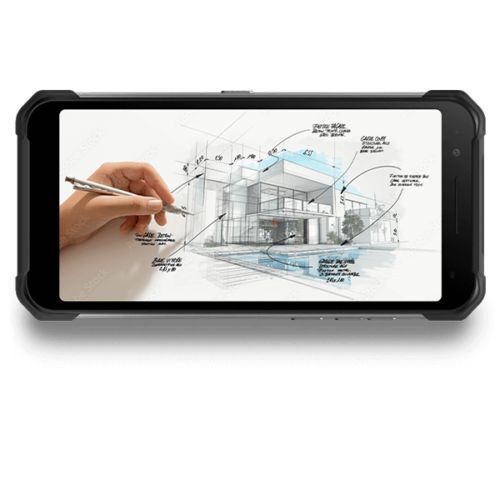 SMARTFON HAMMER Construction SREBRNY 6 GB / 128 GB srebrny ERLI.pl