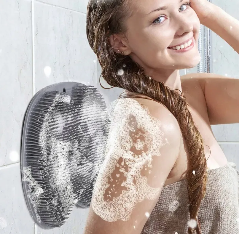 MATA DO MYCIA NÓG STÓP SILIKONOWA MYCIA SZCZOTKA MASAŻER